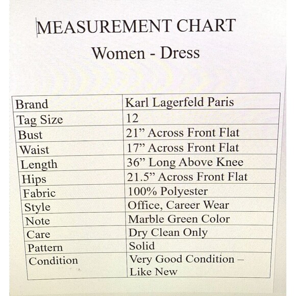 Karl Lagerfeld Paris Dress Belted Front Zip Above Knee Career Office New w/o Tag - Picture 3 of 9